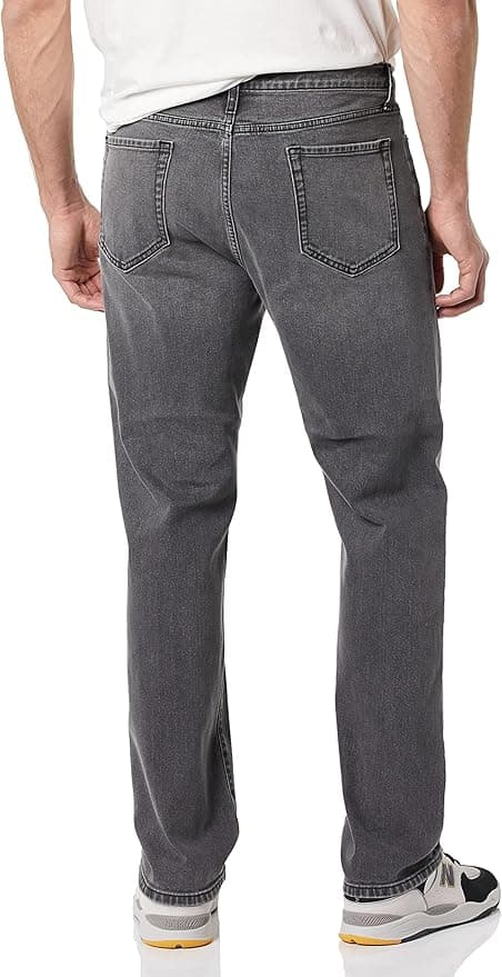 Essentials Mens Straight-Fit Stretch Jean - alternate view
