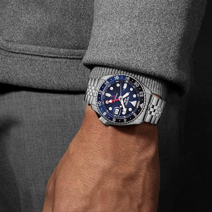 Seiko Men's Analogue Watch with Black Dial - alternate view