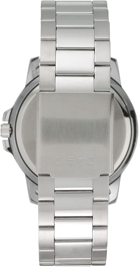 Casio Classic Silver-Tone Stainless Steel Band Date Indicator Watch - alternate view